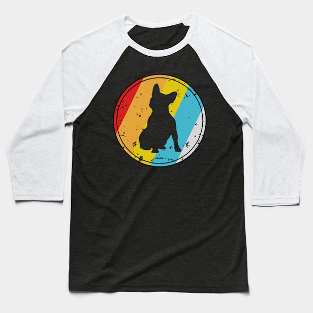 Retro Boston Terrier Baseball T-Shirt by funkyteesfunny